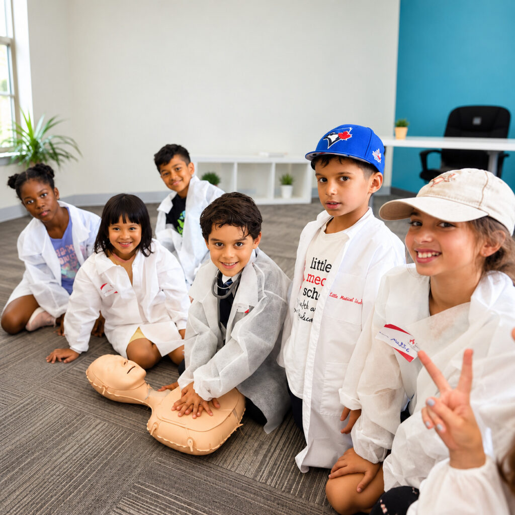 Young Learners Practice CPR Together