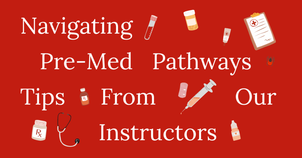 “Illustration representing pre-med pathways and expert guidance for aspiring healthcare professionals.